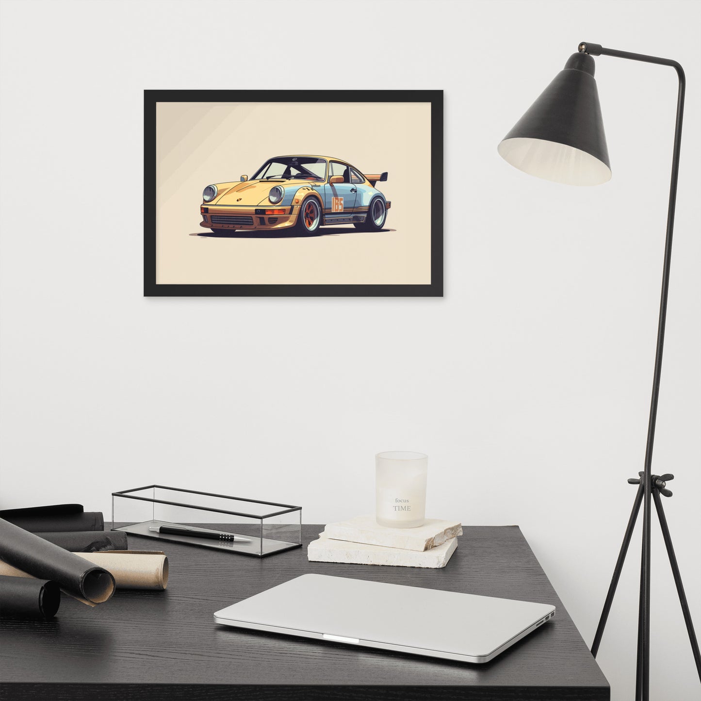Porsche 911 | Gerahmtes Poster quer