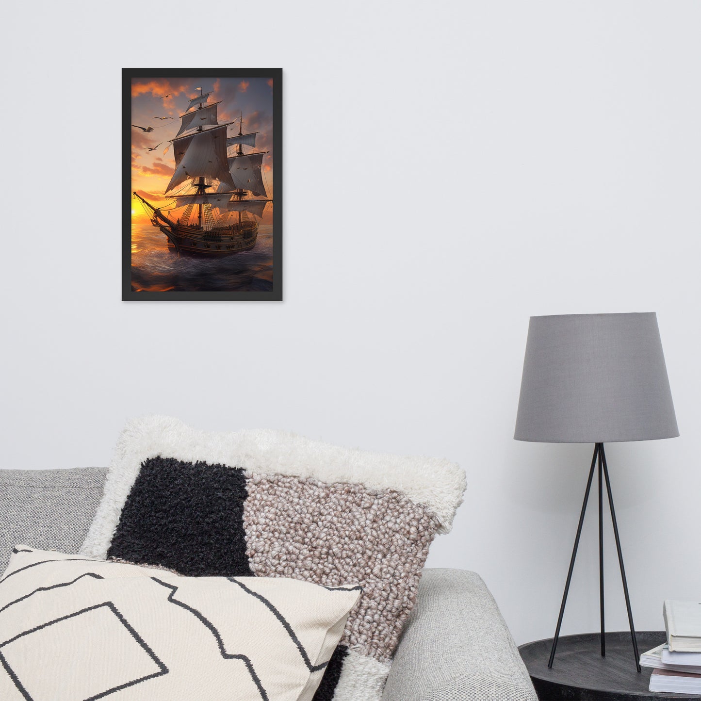 Segelschiff | Gerahmtes Poster