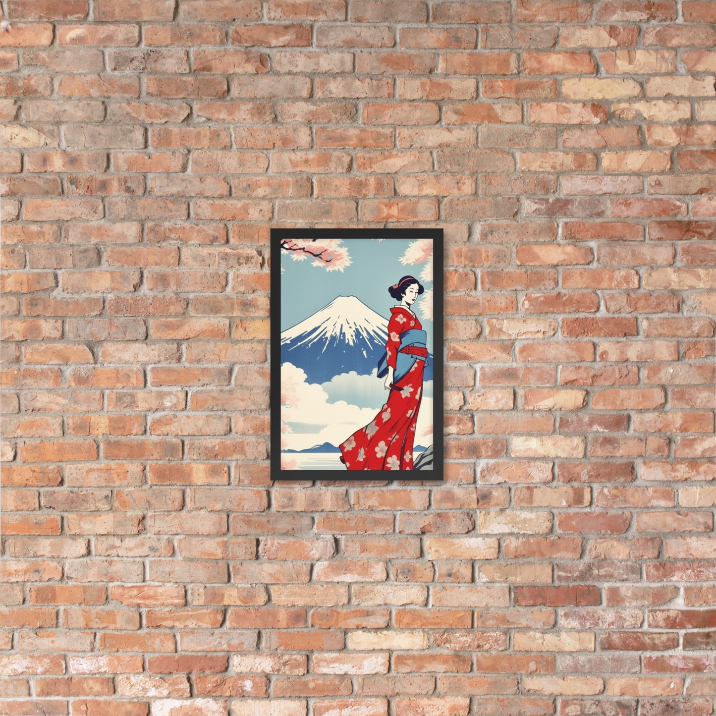 Mount Fuji | Gerahmtes Poster