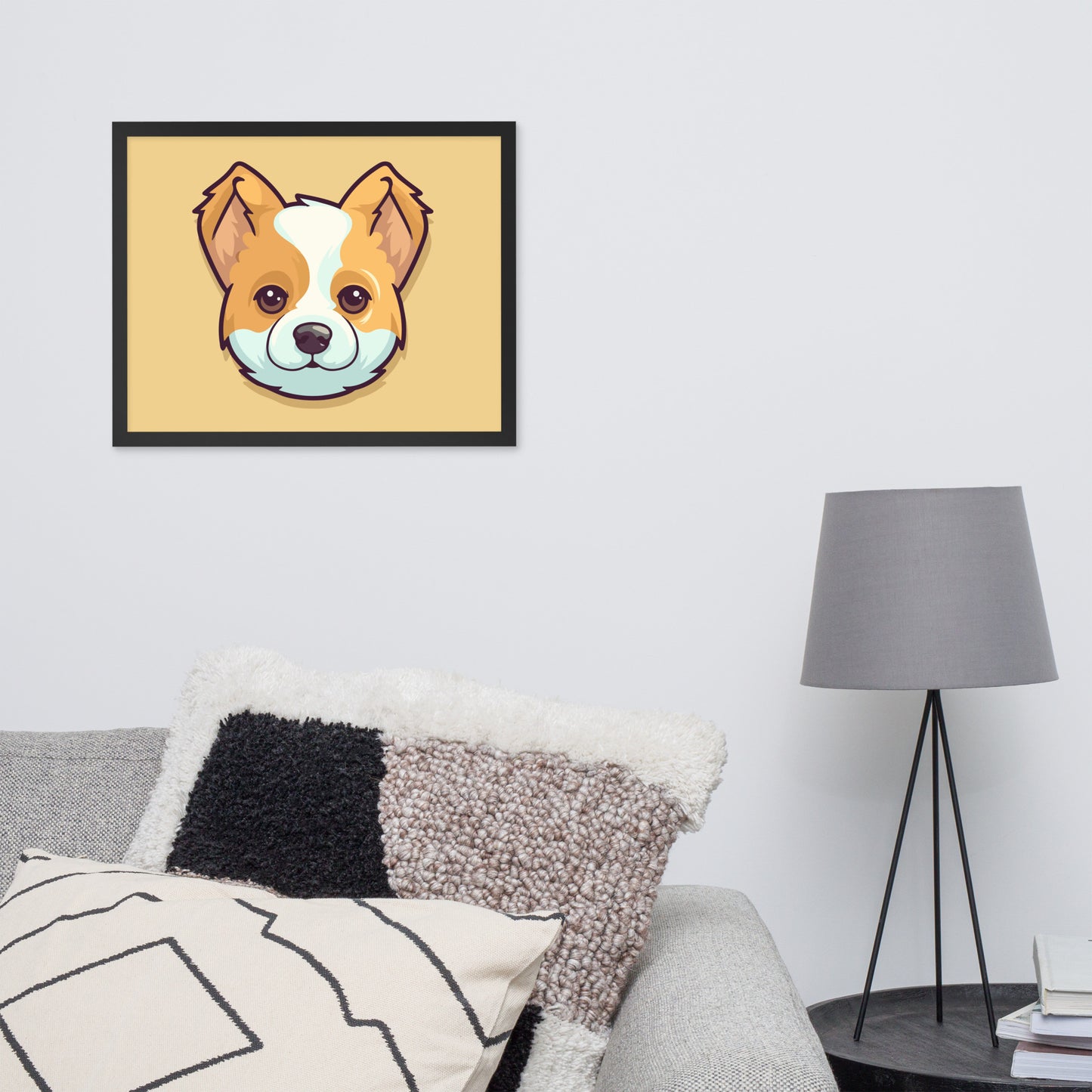 Hund | Gerahmtes Poster
