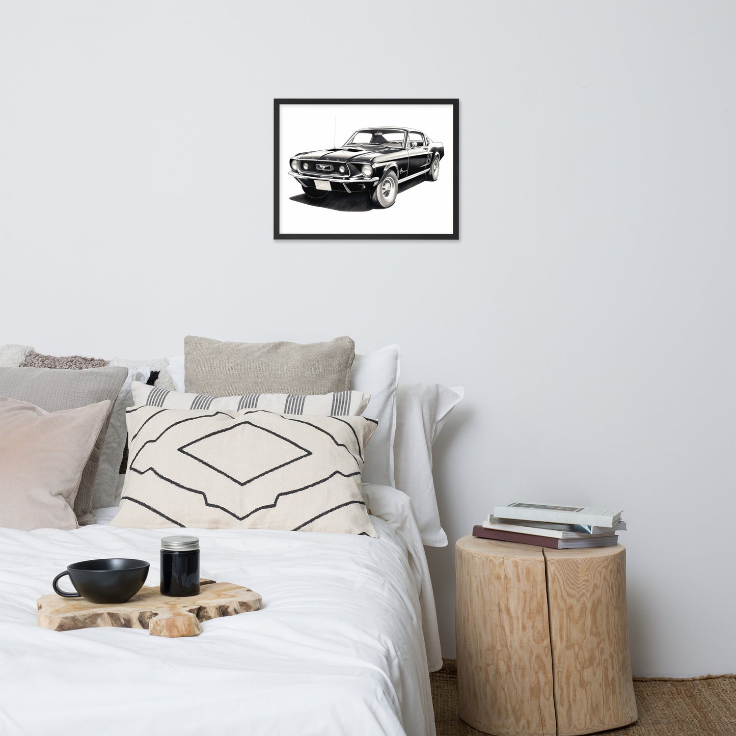 1968 Ford Mustang | Gerahmtes Poster