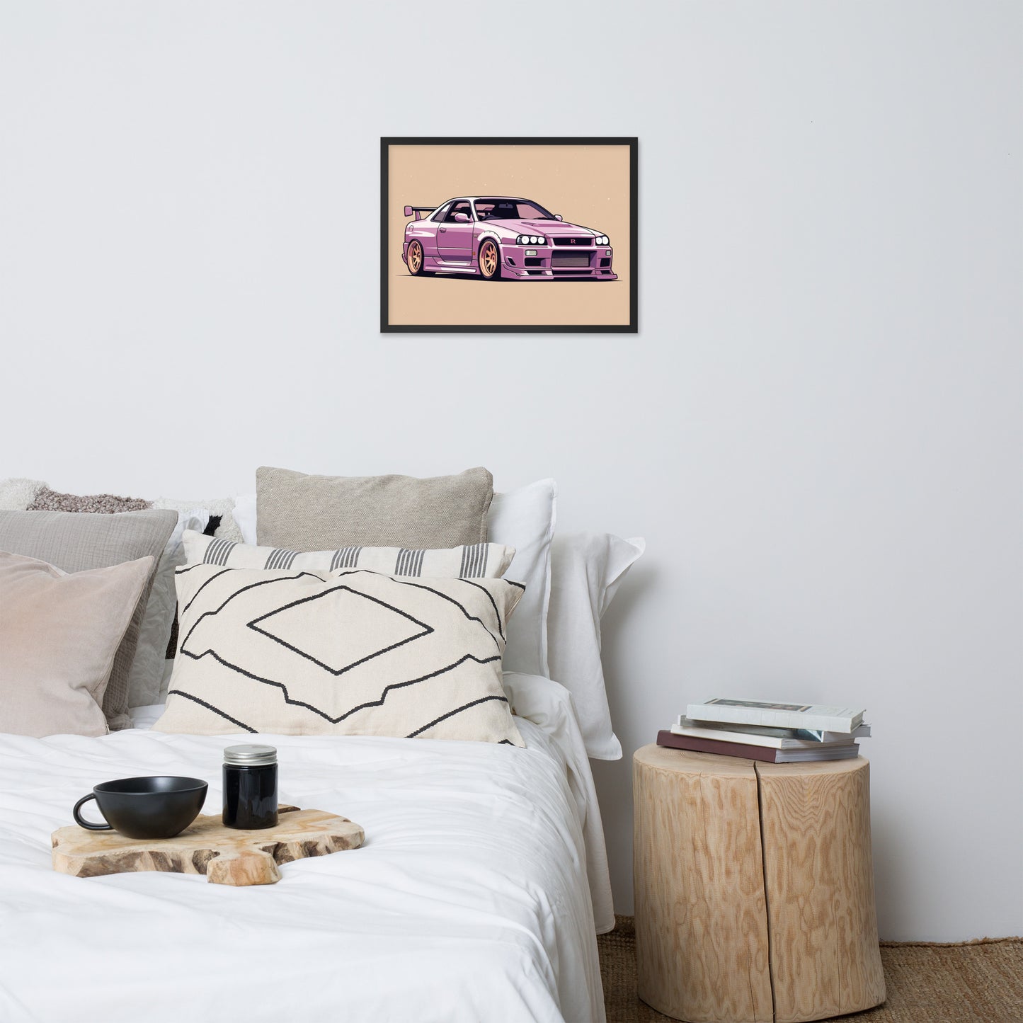 Nissan GTR R34 | Gerahmtes Poster