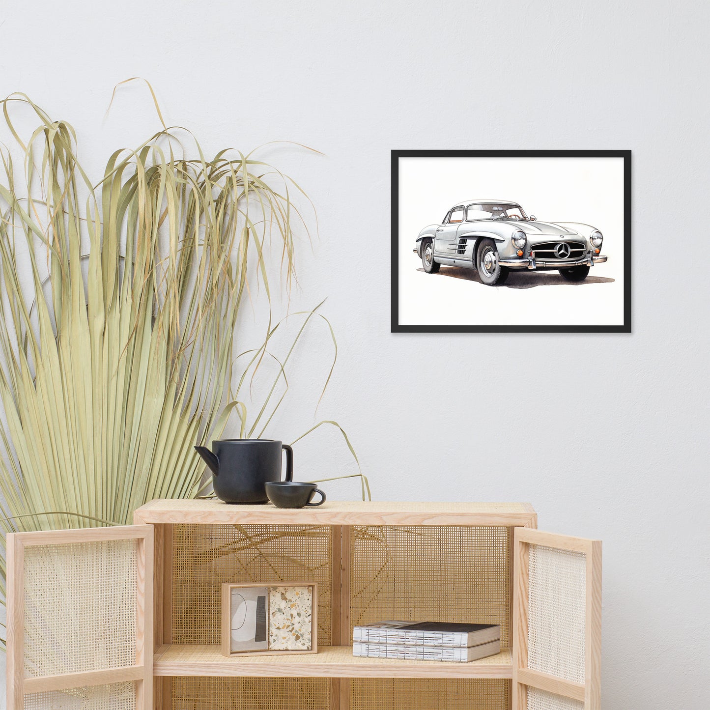 Mercedes SL | Gerahmtes Poster