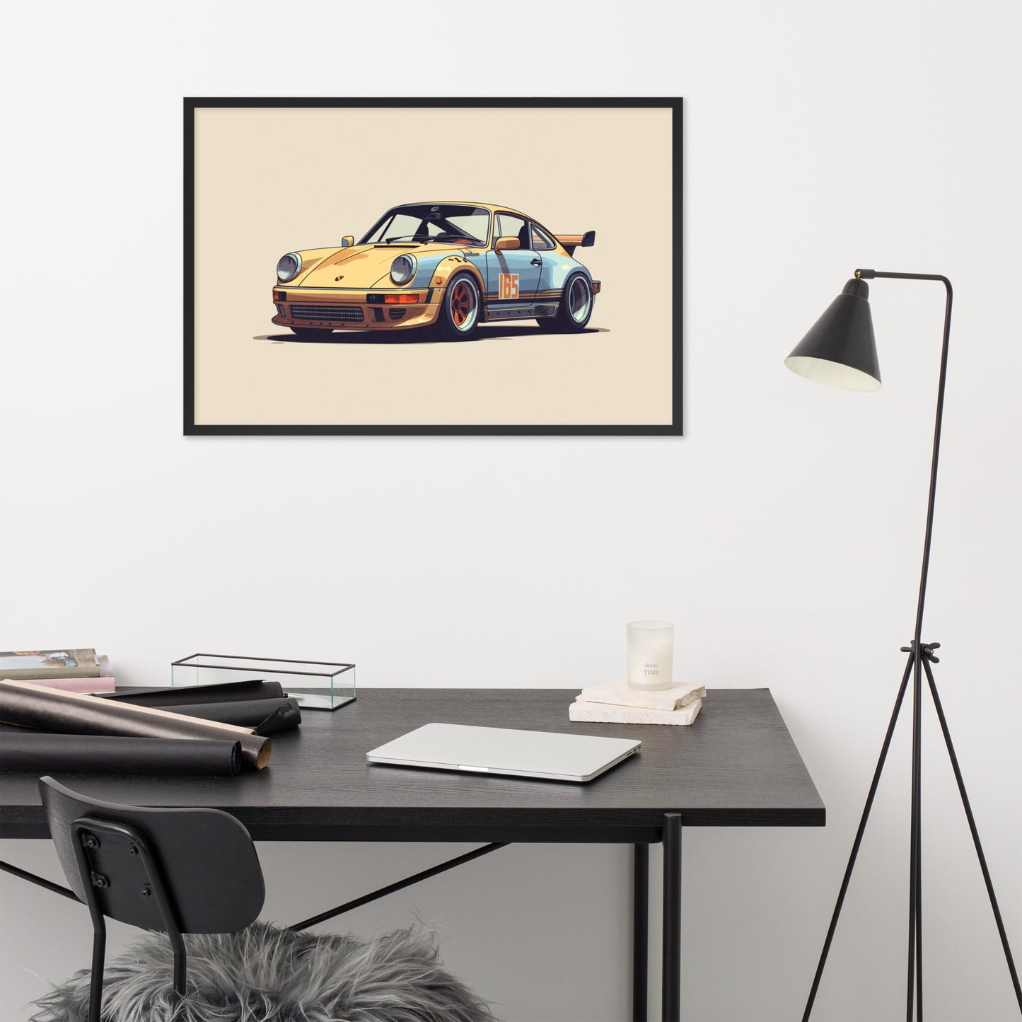 Porsche 911 | Gerahmtes Poster quer