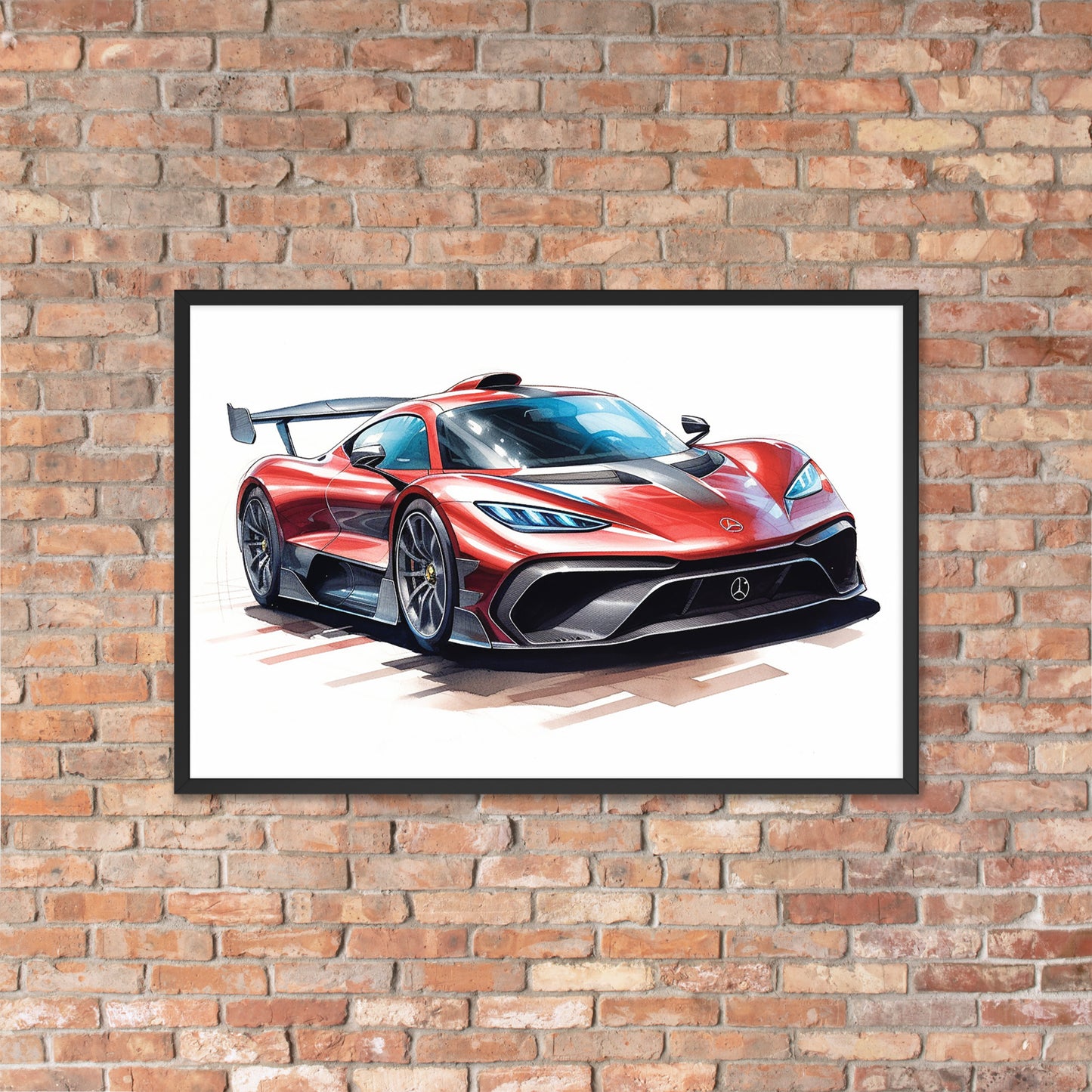AMG ONE | Gerahmtes Poster
