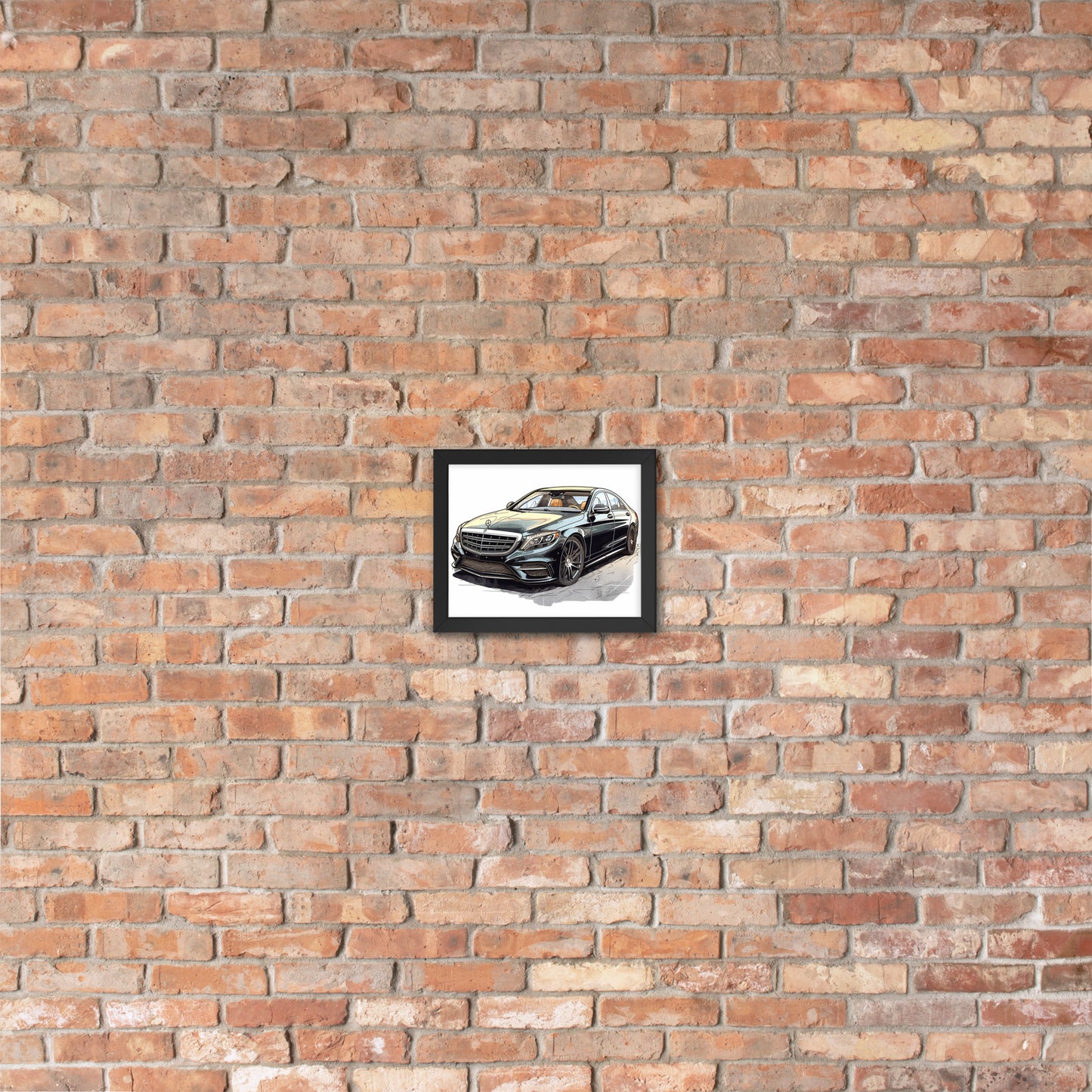 Mercedes S-Klasse | Gerahmtes Poster